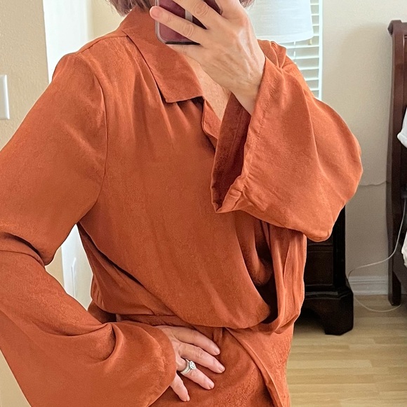 Free People Tops - Free People long blouse or mini dress